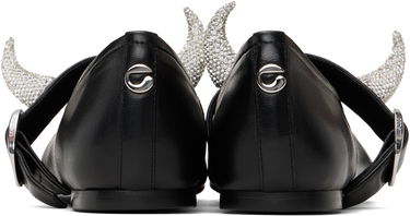 Облекло Coperni Coperni Disney Horn Ballerina Flats Черно | DSH74F6016, 1