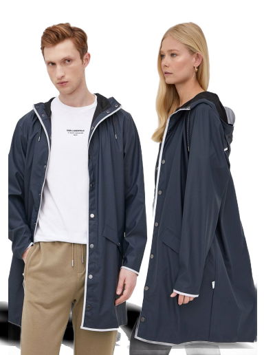 Яке Rains Long Jacket Тъмно синьо | 18540.54