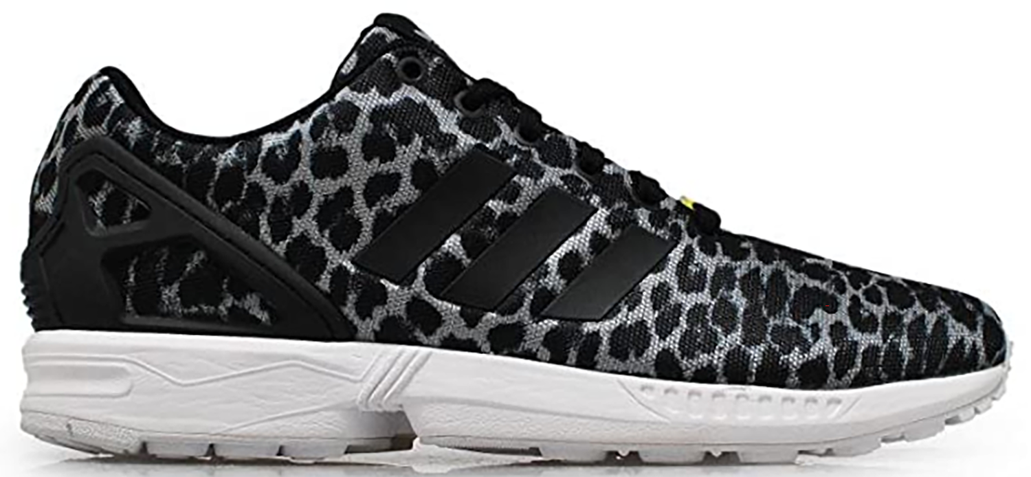 Кецове и обувки adidas Originals ZX Flux Paris Grey Cheetah Черно | M21619, 0