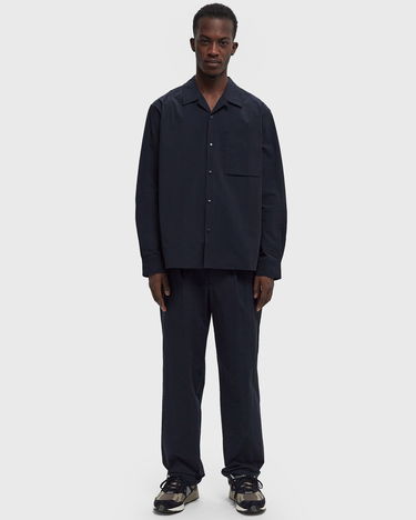 Риза NORSE PROJECTS Carsten Travel Light Long Sleeve Shirt Тъмно синьо | N40-0817-DARK_NAVY, 1