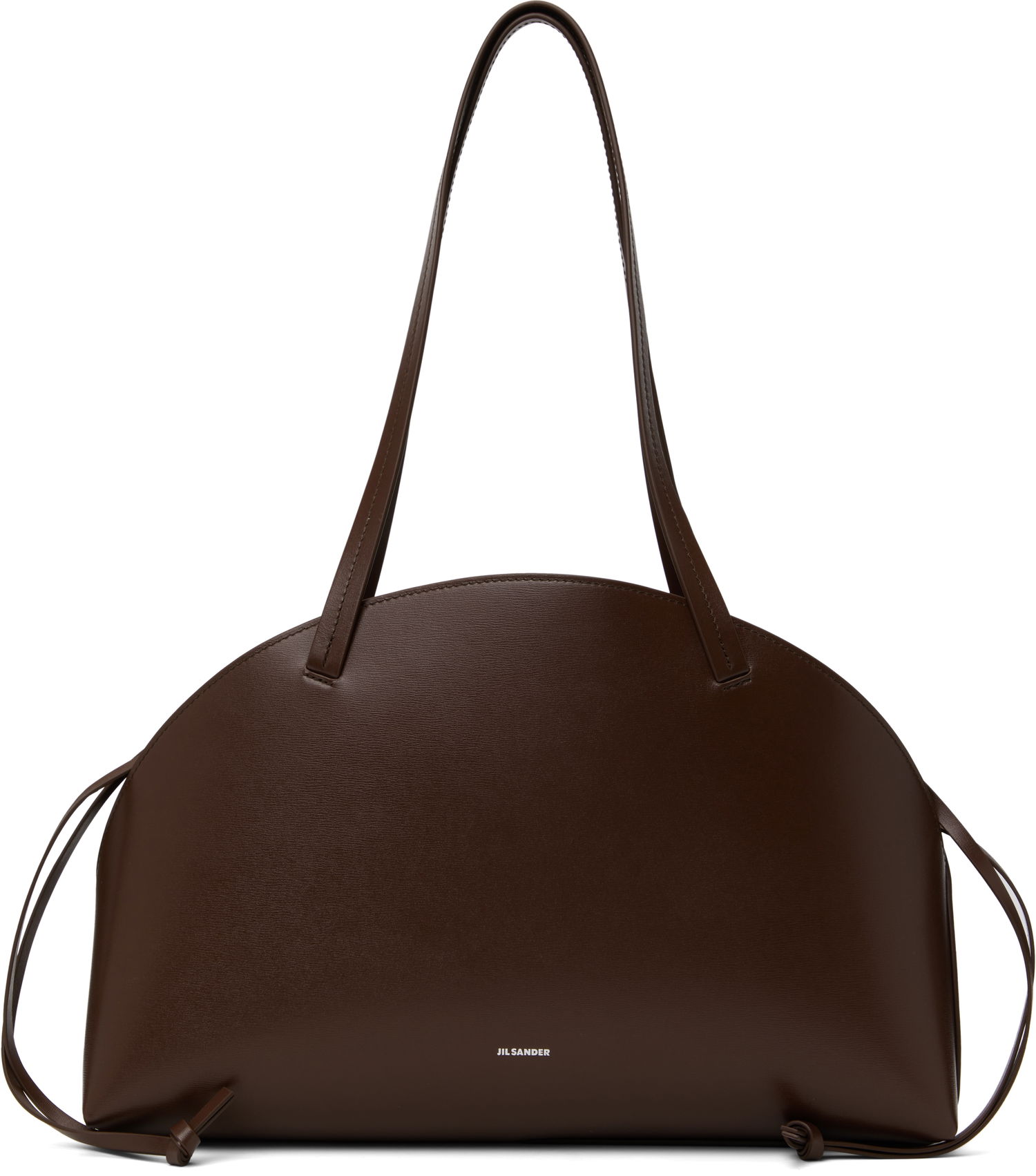 Дамска чанта Jil Sander Jil Sander Curve Medium Shoulder Bag Кафяво | J07ZH0054_P7101, 0