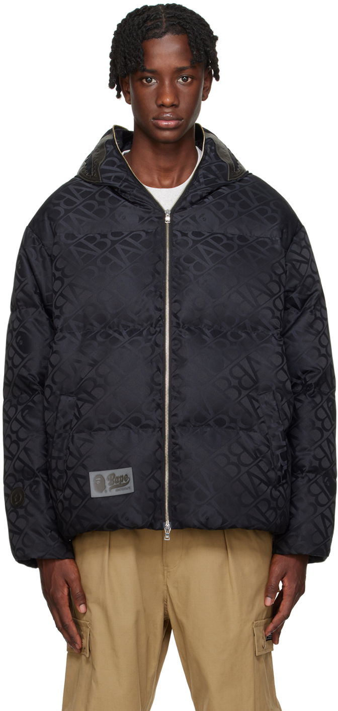 Яке BAPE Sport Monogram Shark Down Jacket Черно | 001DNJ801054I, 0