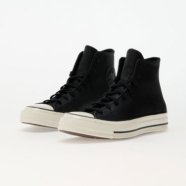 Кецове и обувки Converse Chuck 70 Leather Black/ Gingersnap/ Egret Черно | A08637C, 5