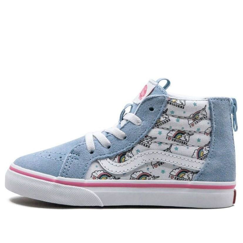 Кецове и обувки Vans Vans SK8-HI Zip Unicorn Синьо | VN0A32R3VJ5