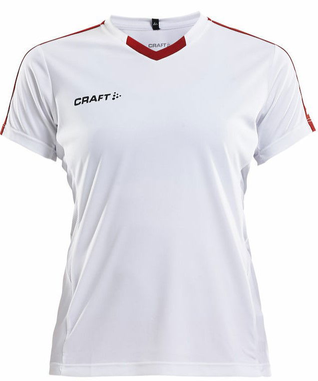 Тениска Craft Contrast Jersey Women's T-Shirt Бяло | 1905567-4900, 0