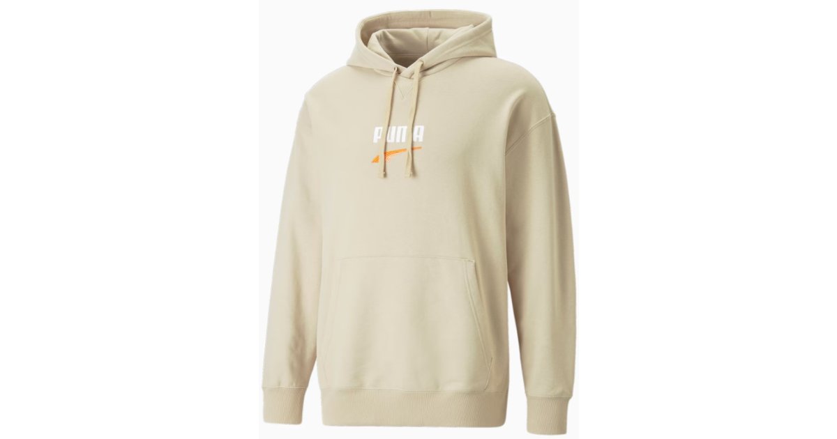 Суитчър Puma Downtown Logo Hoodie Бежово | 538245-088, 1