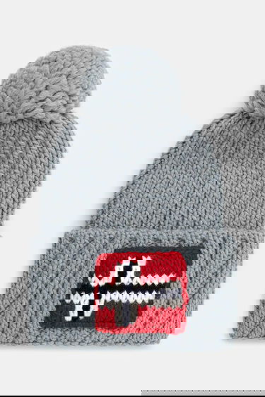 Шапка Napapijri Napapijri Semiury 5 Pom Beanie Сиво | NP0A4GKBI841, 0