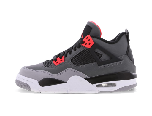 Кецове и обувки Jordan Air Jordan 4 Retro "Infrared" GS Сиво | 408452-061