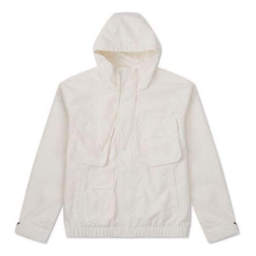 Ветровка Converse De Luxe Hooded Utility Jacket Бяло | 10026909-A01, 0