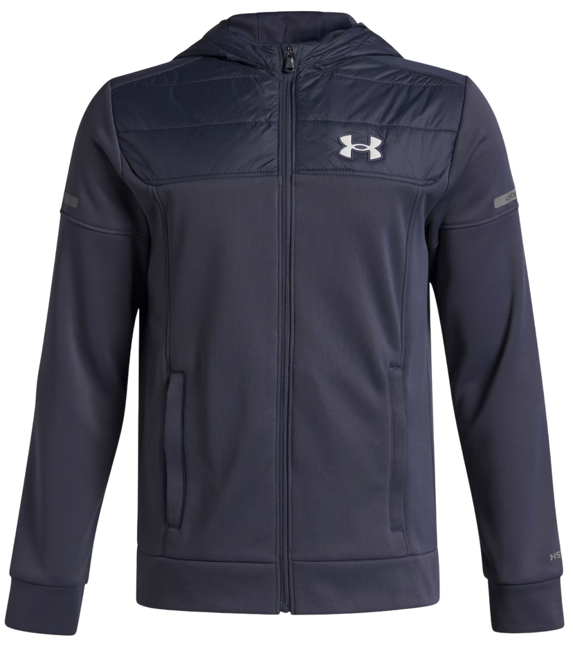 Суитчър Under Armour Fleece Pro Utility Full-Zip Hoodie Тъмно синьо | 6008898-044