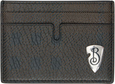 Портфейл Burberry Shield Leather Card Holder Черно | 8102931, 0