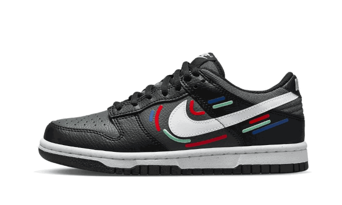 Кецове и обувки Nike Dunk Low Next Nature Marker Swoosh Черно | FB8022-001, 0