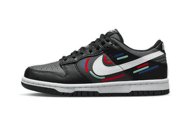 Кецове и обувки Nike Dunk Low Next Nature Marker Swoosh Черно | FB8022-001, 0