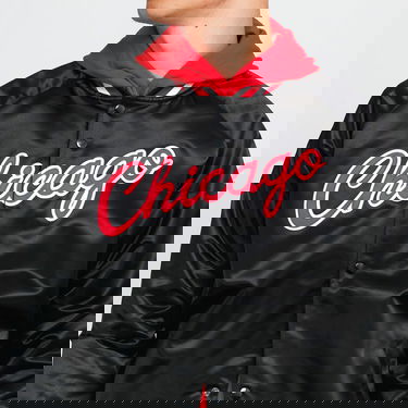 Яке бомбър Mitchell & Ness Bomber NBA Lightweight Satin Jacket Bulls Черно | 18013, 2