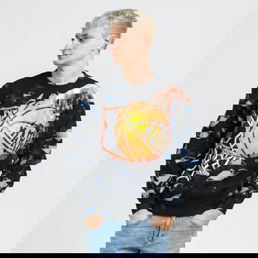 Суитчър MARKET Shattered Backboard Tie-Dye Crewneck Черно | 398000029 / 190134, 0