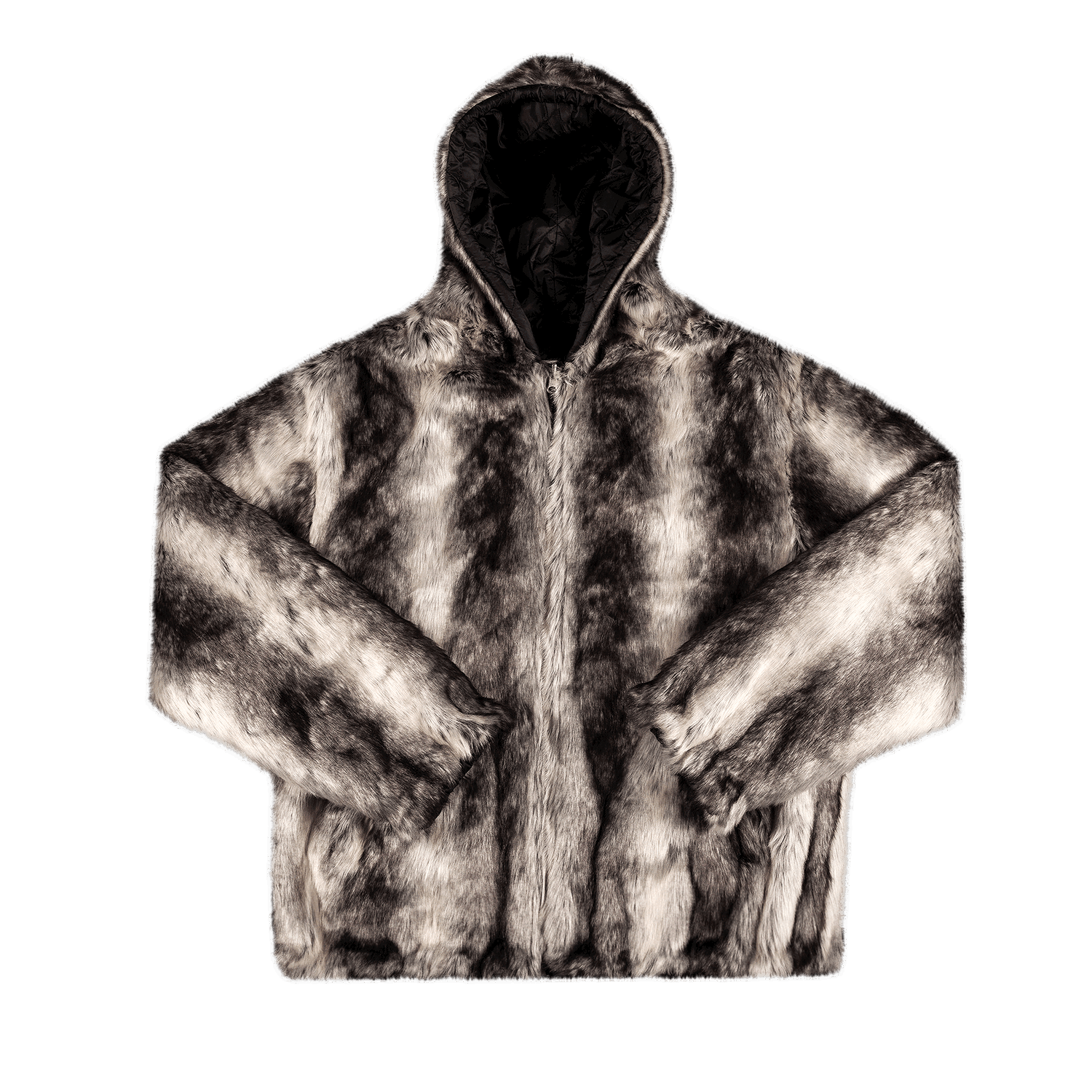 Яке Supreme Faux Fur Reversible Hooded Jacket Многоцветен | FW20J16 BLACK, 0