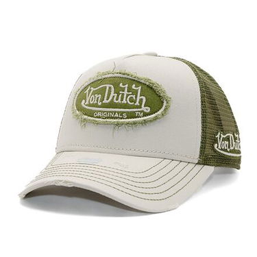 Шапка с козирка Von Dutch Von Dutch Trucker Kalmar Twill Cap Бежово | VD-7030847, 0