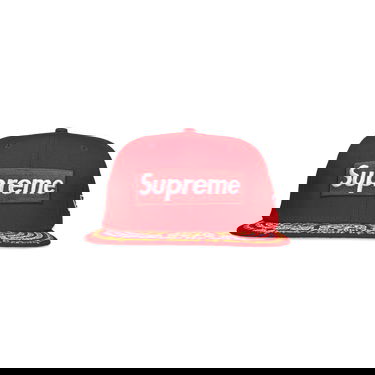 Шапка с козирка Supreme Undisputed Box Logo New Era Червено | FW21H53 RED, 1