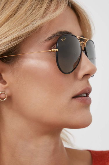 Слънчеви очила Ray-Ban Ray-Ban Aviator Full Color Sunglasses Черно | 0RB3025JM, 4