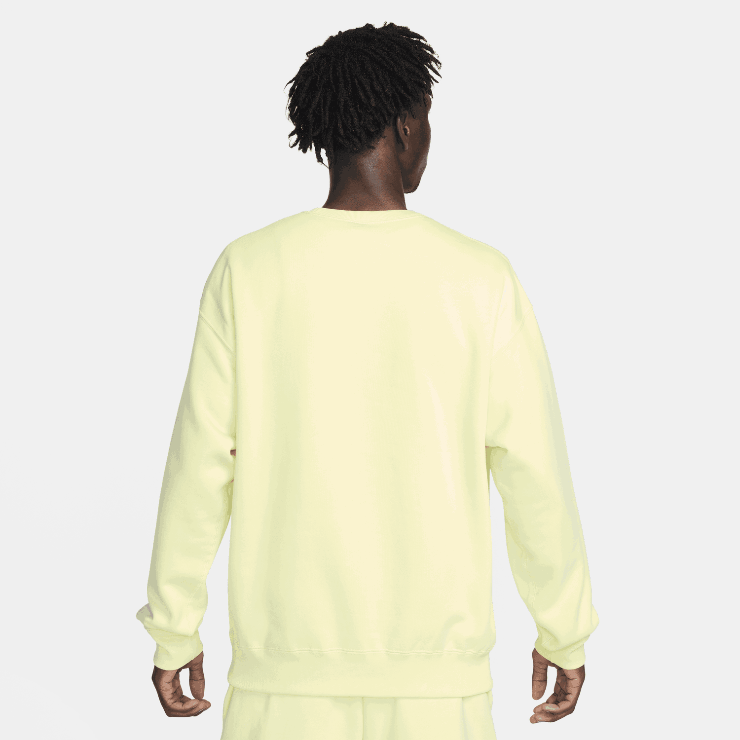 Суитчър Nike Solo Swoosh Fleece Crew Жълто | DX1361-331, 1