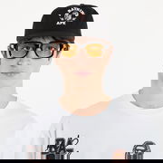 BAPE® x FOOTSHOP - Scribble Ape Cap Black