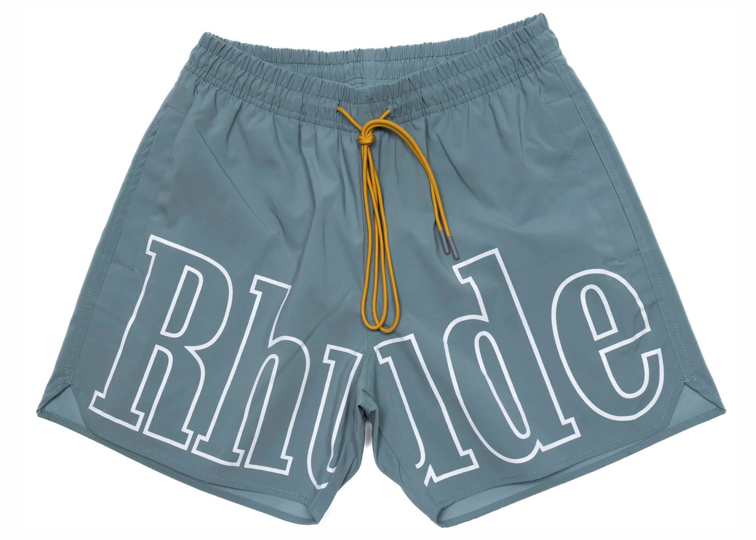 Къси панталони Rhude Logo Print Swim Trunks Синьо | RHSS23PA920201020241, 0