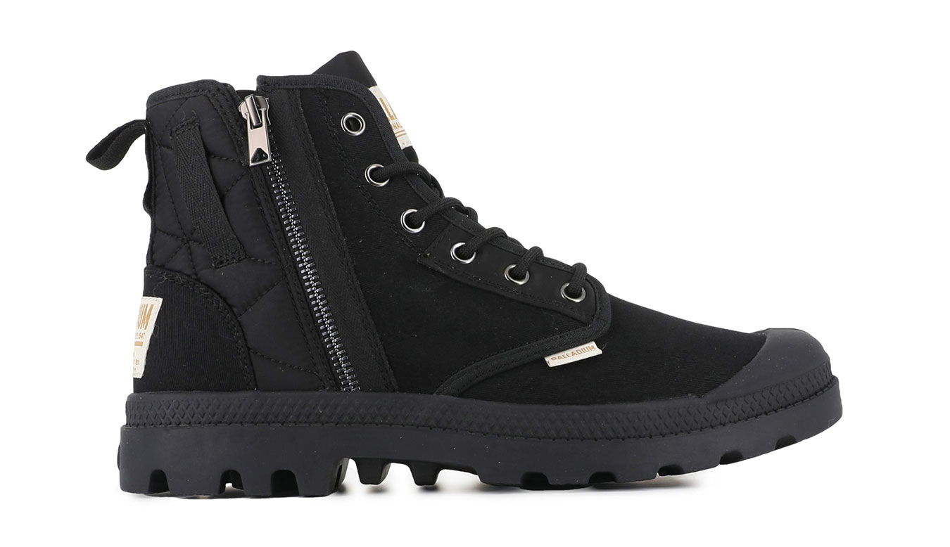 Кецове и обувки Palladium Pampa Detroit Zip Boot Черно | 79500-008-M, 0