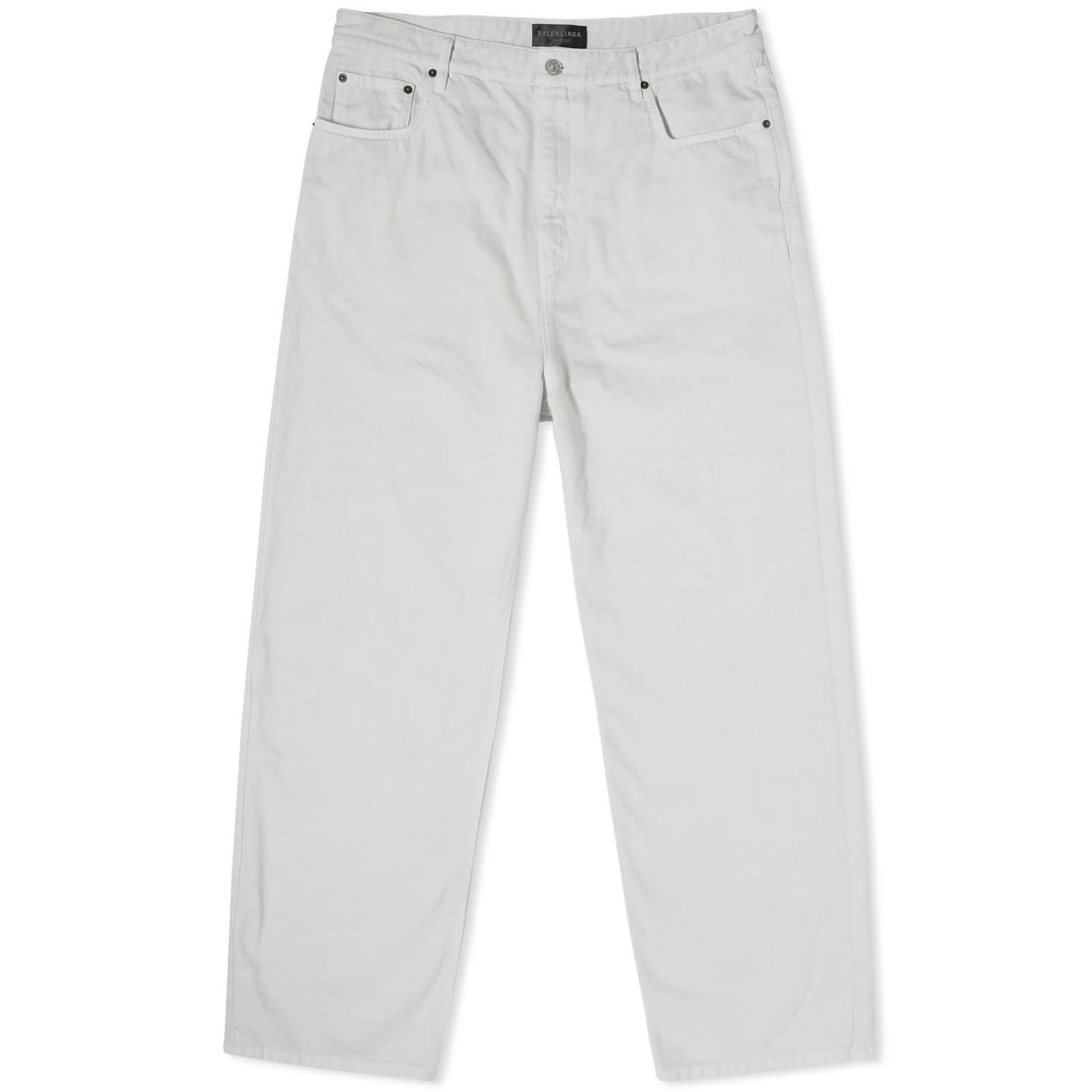 Дънки Balenciaga Straight Leg Loose Jeans Сиво | 736540-TNW03-9020, 0