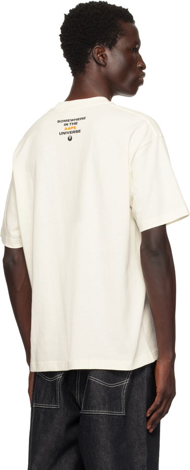 Тениска AAPE by A Bathing Ape AAPE by A Bathing Ape Theme Graphic T-Shirt Бяло | AAPTEM1551XXNIVX, 2