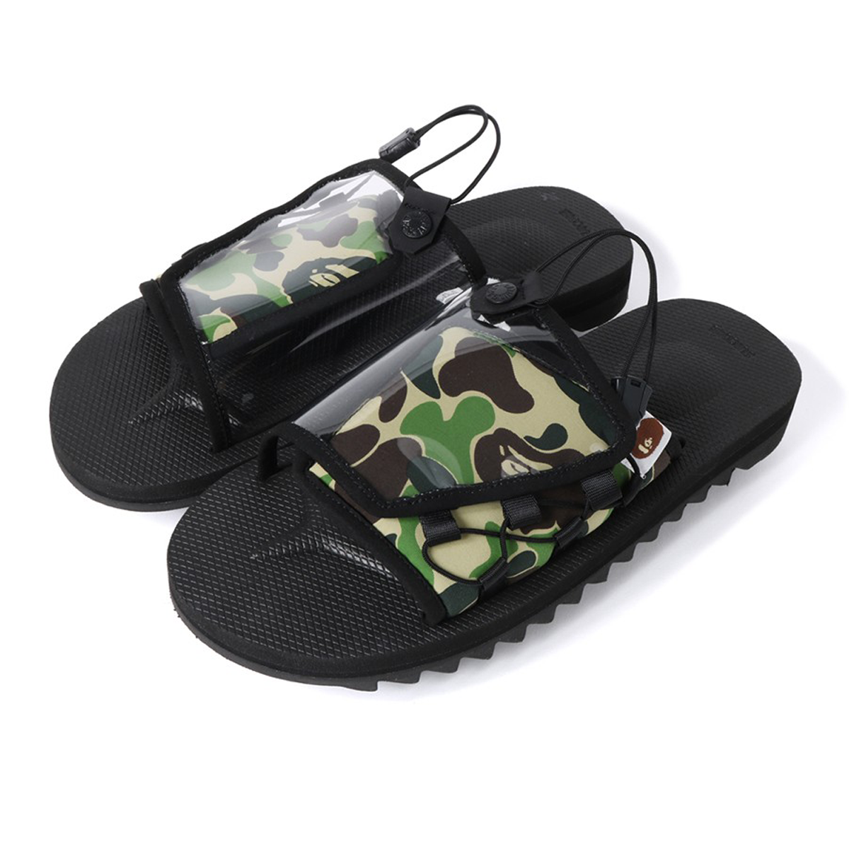 Кецове и обувки SUICOKE BAPE x Dao Черно | 001FWF231910X-GRN, 1