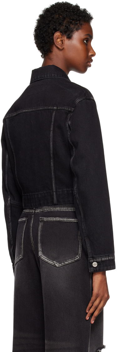 Яке We11done We11done V-Line Denim Jacket Черно | WD-DJ3-22-330-W-BK, 2
