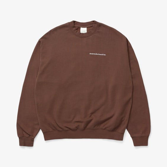 Пуловер Stockholm (Surfboard) Club Tree Crewneck Кафяво | TU1B52, 0