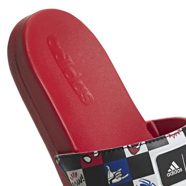 Кецове и обувки adidas Originals Adilette Comfort Spiderman Slides Червено | HP7758, 7