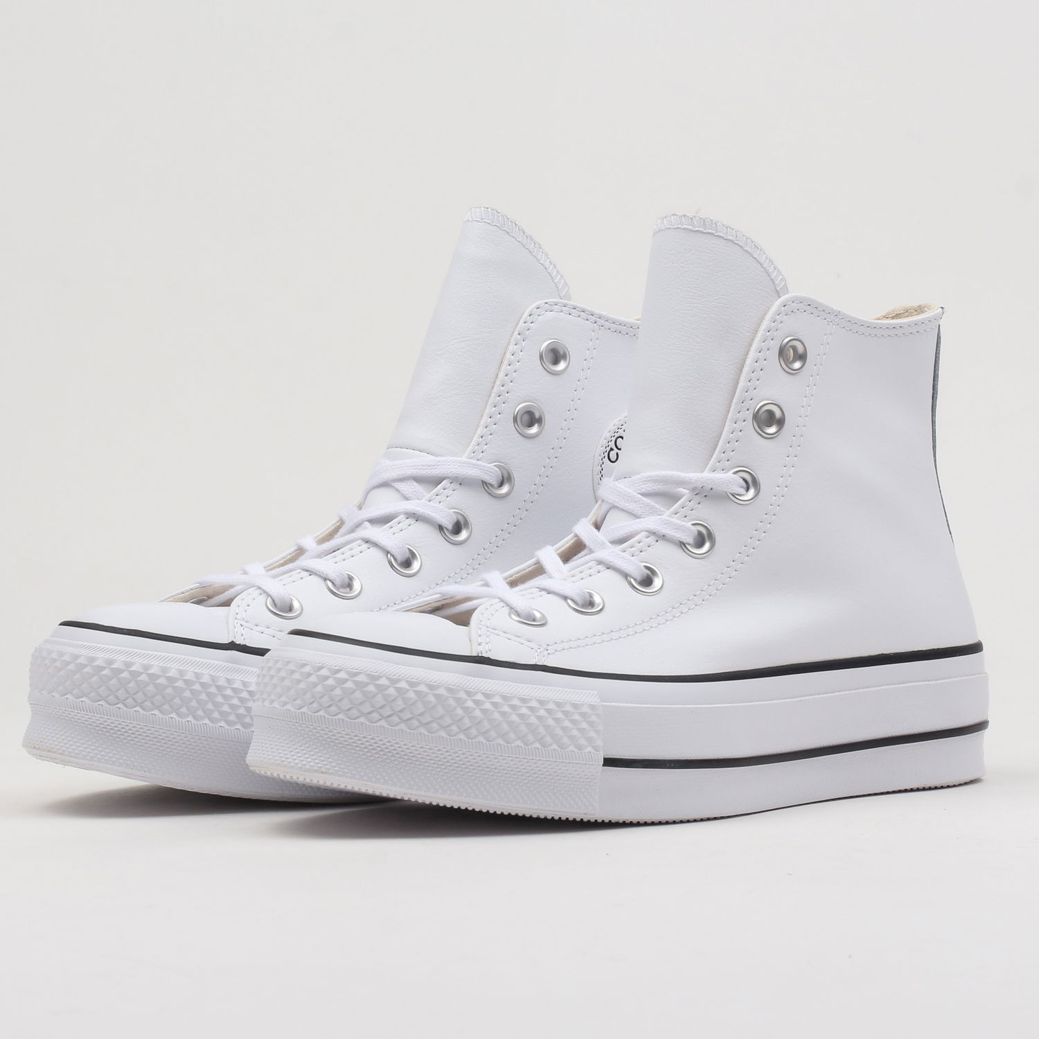 Кецове и обувки Converse Chuck Taylor All Star Lift Clean Hi Бяло | C561676, 1