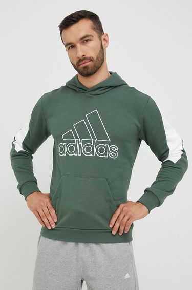 Суитчър adidas Performance Future Icons Emroidered Hoodie Зелено | HM7876, 1