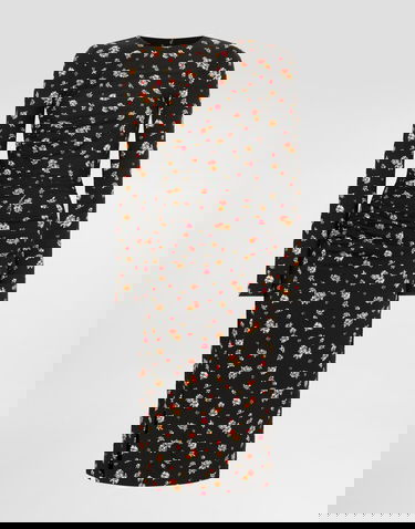 Pокля Dolce & Gabbana Small Floral-print Charmeuse Dress Многоцветен | F60G7TFSA8FHN5XT, 0