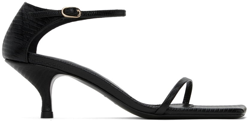 Кецове и обувки TOTEME TOTEME 'The Strappy' Heeled Sandals Черно | 233-902-859