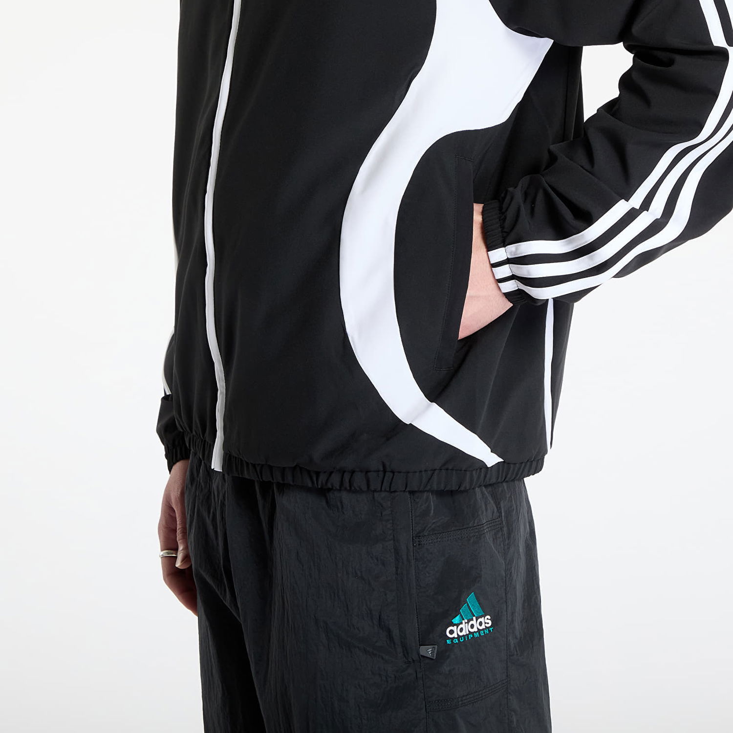 Ветровка adidas Performance Black Track Jacket Черно | JC6227, 1