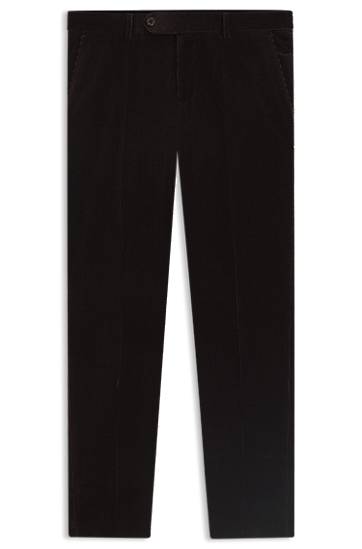 BECKHAM x pleat-front corduroy trousers