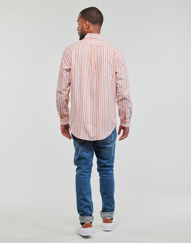 Риза Polo by Ralph Lauren Classic-Collar Striped Cotton Shirt Розово | 710928920001, 4