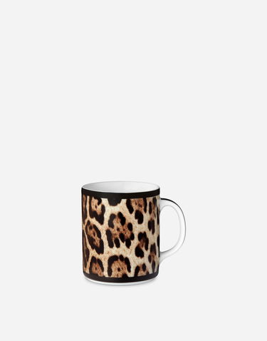Домашен декор Dolce & Gabbana Leopard Print Gift Box With 2 Porcelain Mugs Многоцветен | TC0S25TCA71UL003, 3