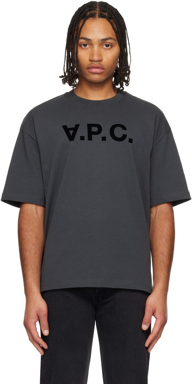 A.P.C. Flocked T-shirt