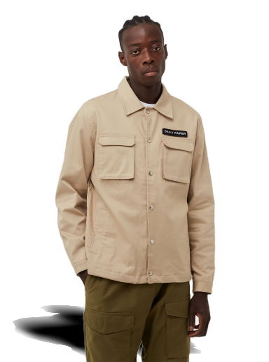 Яке DAILY PAPER Cargo coach jacket Бежово | 8719797109958