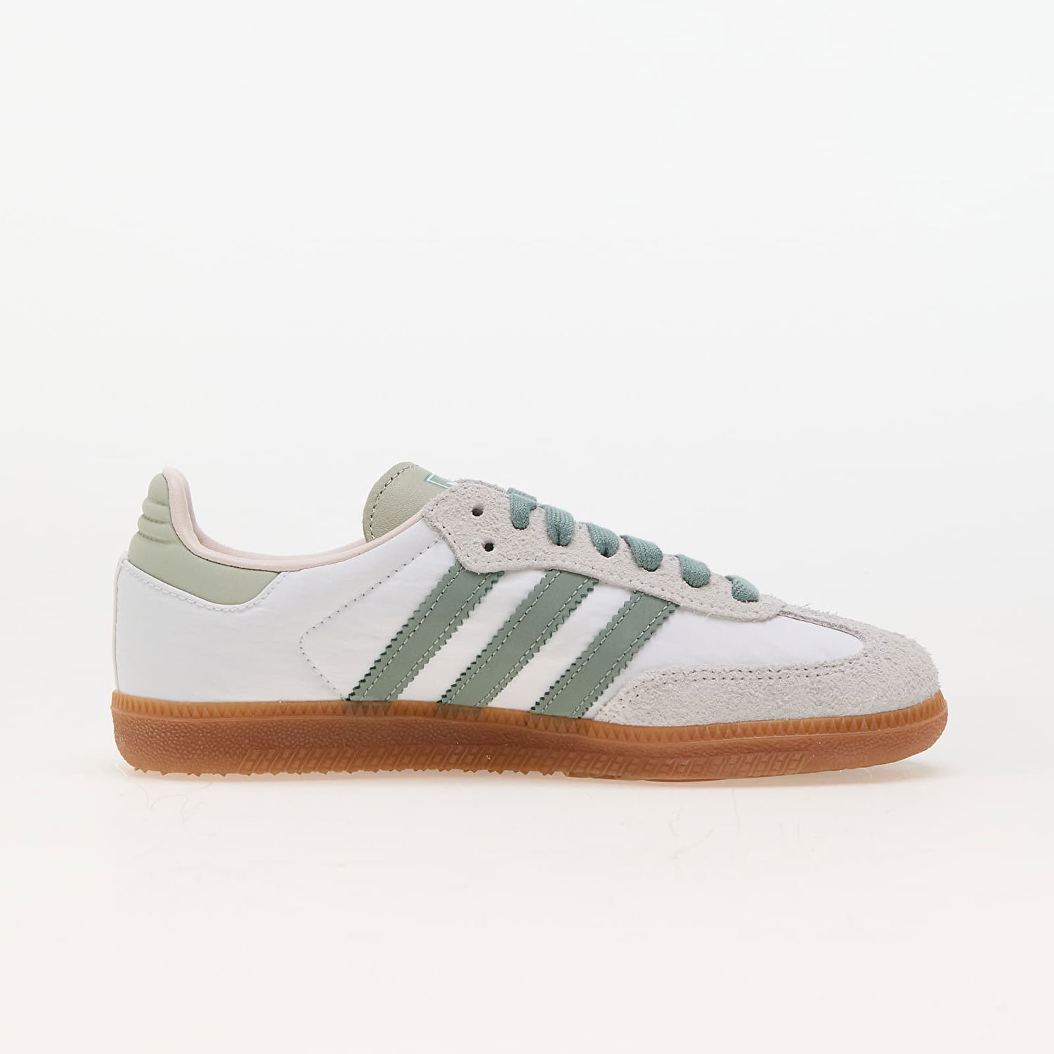 Кецове и обувки adidas Originals Samba OG Silver Green Бяло | ID0492, 1
