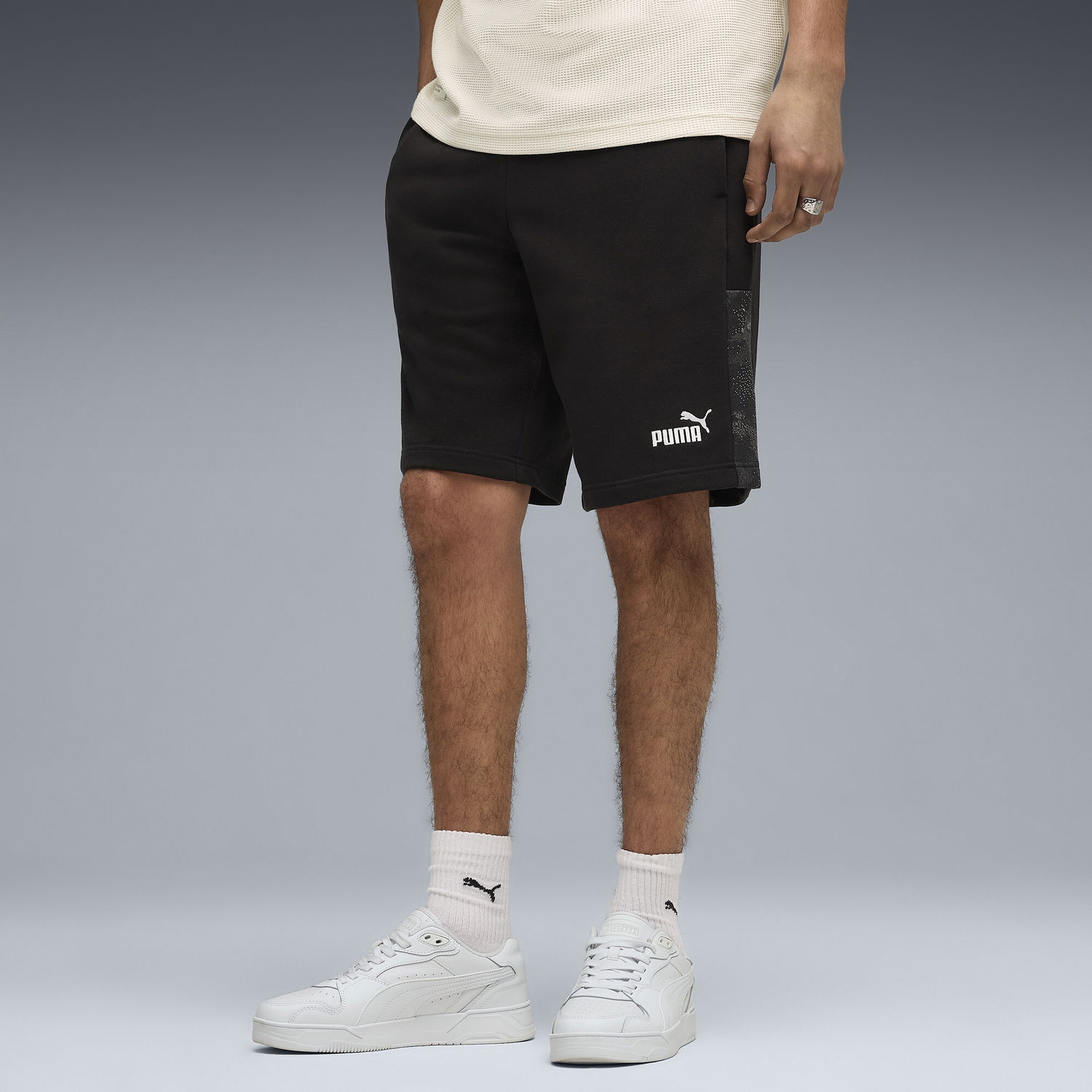 Къси панталони Puma Essentials Camo 10" Shorts Черно | 689372_01, 1