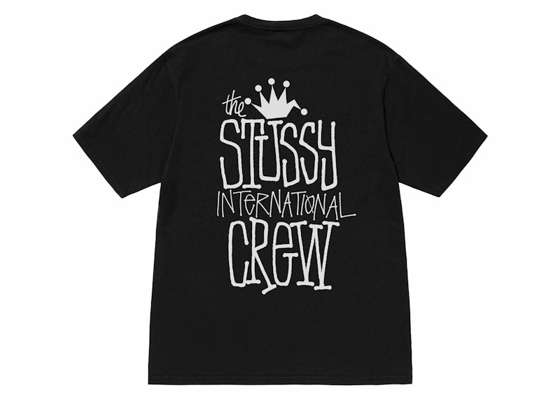 Тениска Stüssy Crown International Crew Graphic T-Shirt Бяло | 1905043, 1