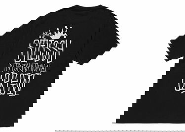Тениска Stüssy Crown International Crew Graphic T-Shirt Бяло | 1905043, 1