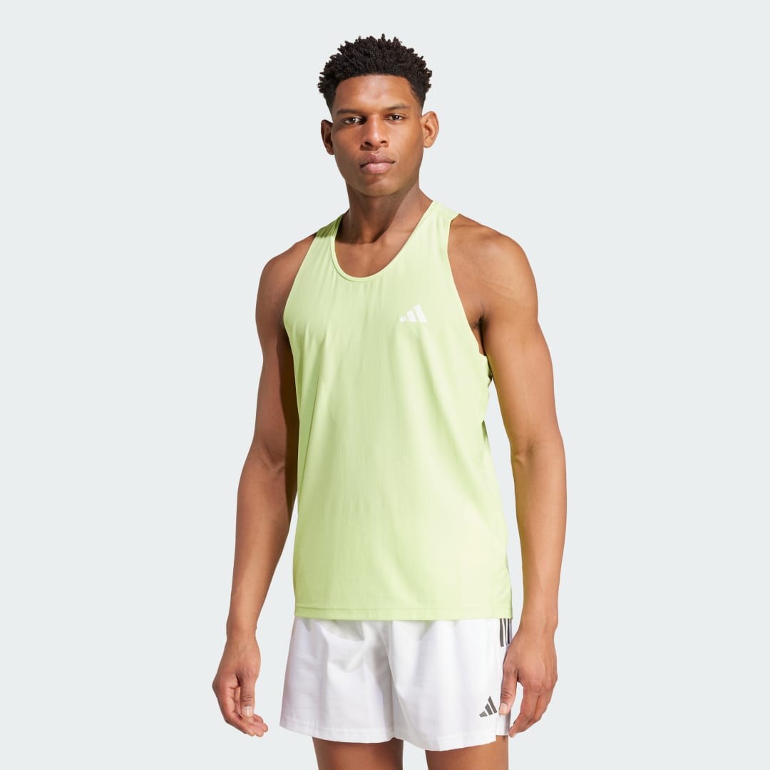 Потник adidas Performance Lightweight Running Tank Top Зелено | IV5437, 0