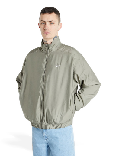 Яке бомбър Nike Lab Solo Swoosh Satin Bomber Jacket Зелено | DN1266-320