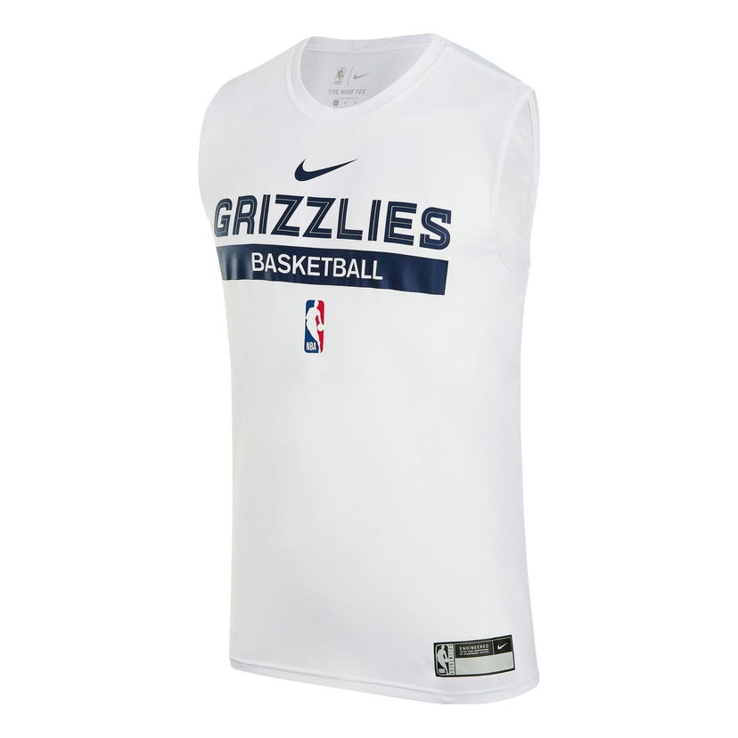 Потник Nike NBA Memphis Grizzlies Training Jersey Бяло | FN5207-100